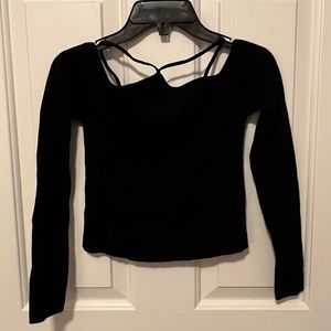 Zara Black Crop